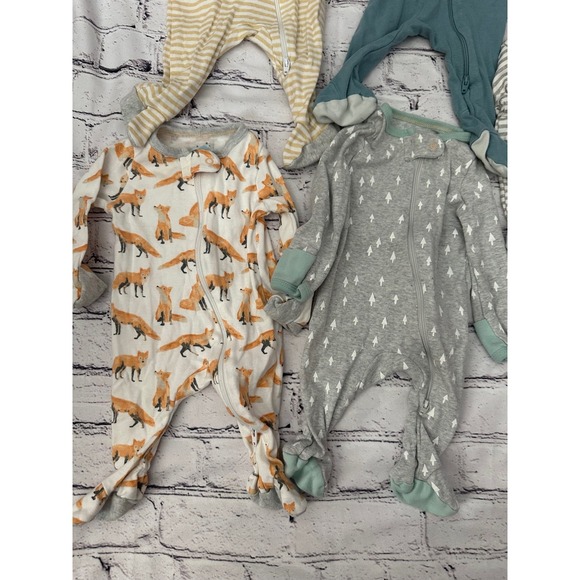 cloud island‎ sleepers 0-3 month lot of 5 - Picture 2 of 8